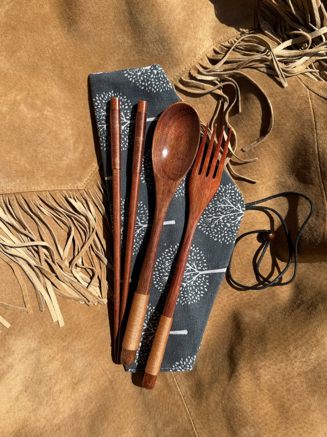 Reusable Coconut Cutlery Set