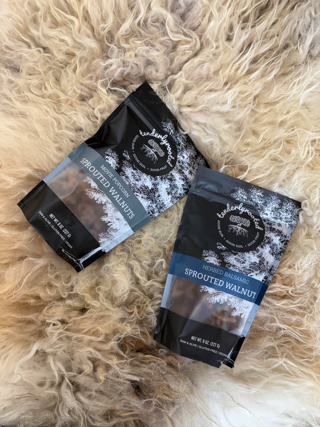 Tenderly Rooted Walnuts