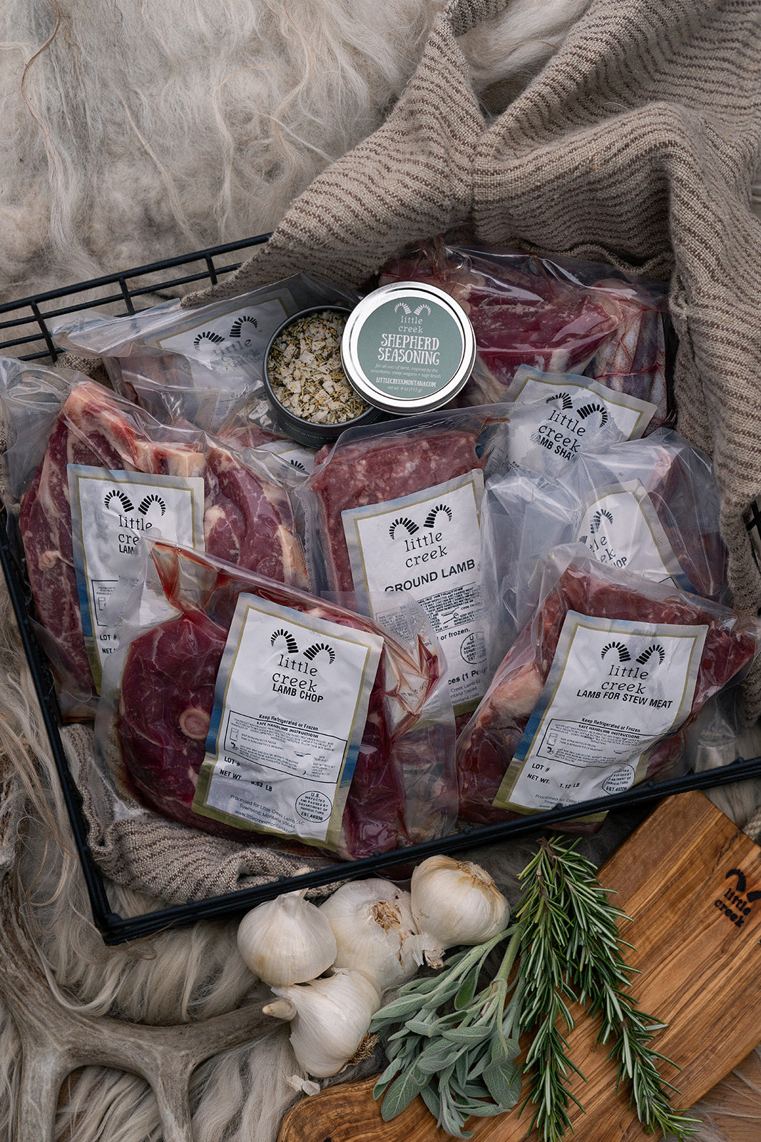 Grass-fed Lamb Sampler Box *Free Shipping*