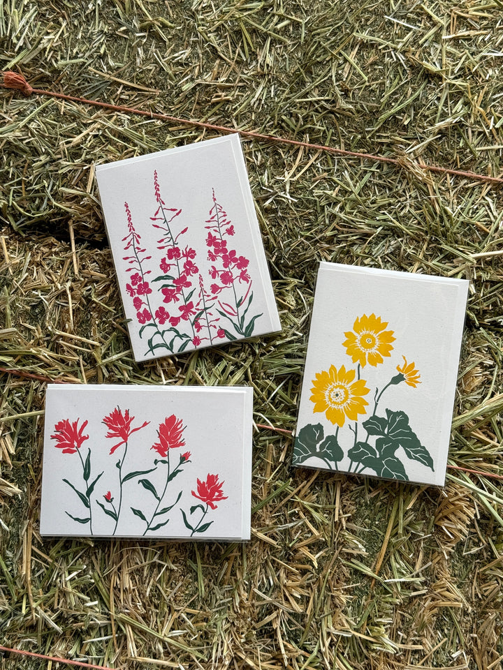 Block Print Cards & Bandanas