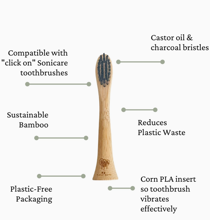 Natural Toothbrushes & Electric Replacement Heads