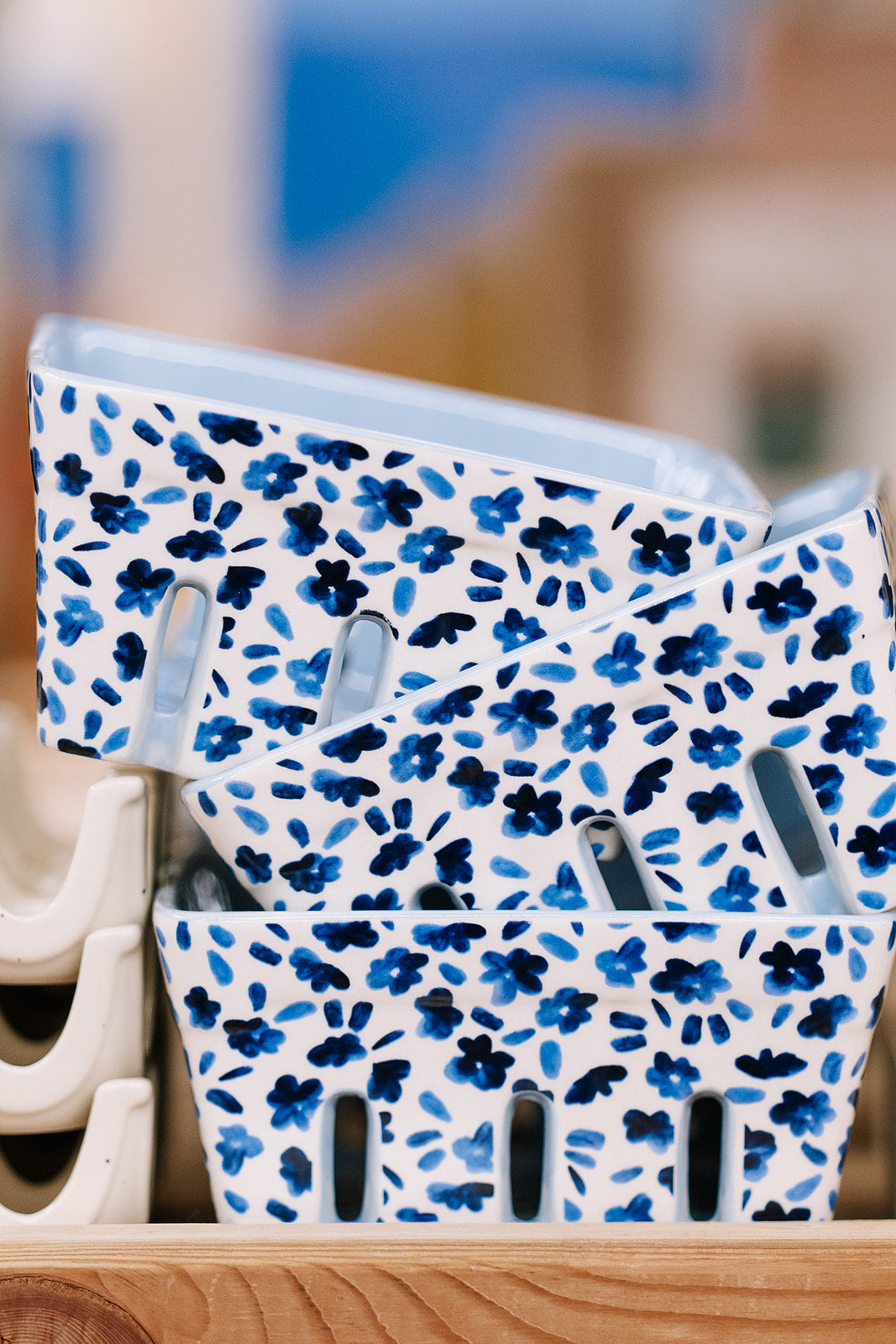 Ceramic Berry Basket