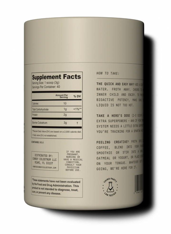 Cowboy Colostrum