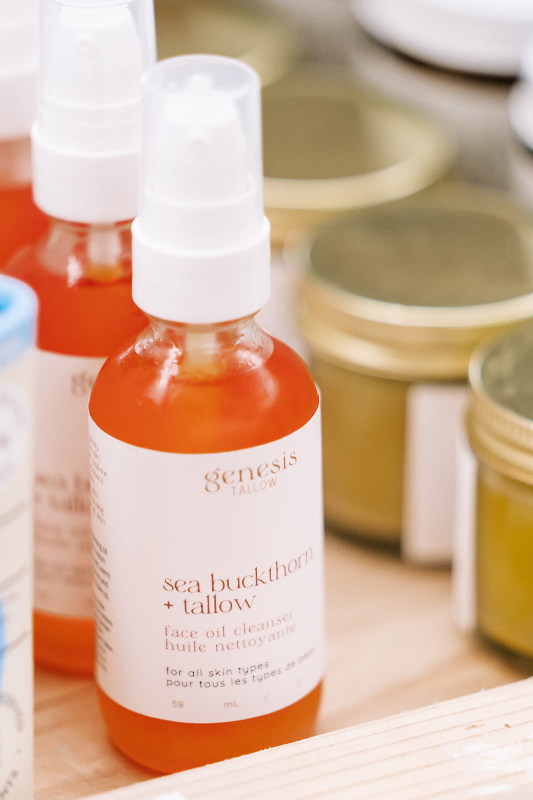 Genesis Sea Buckthorn & Tallow Face Oil Cleanser