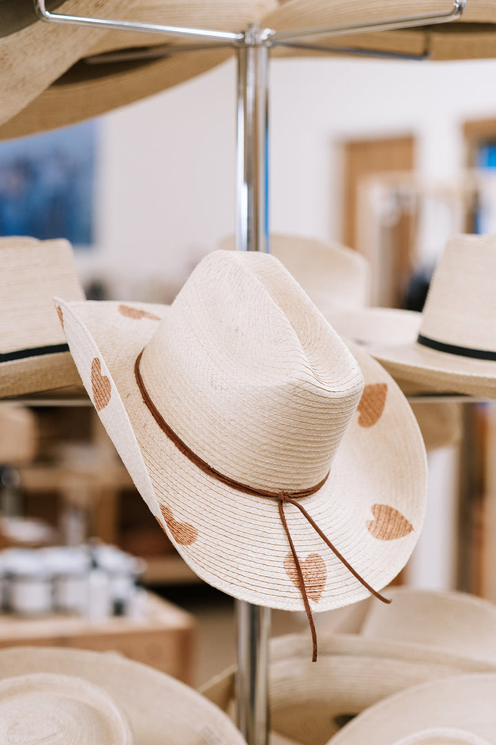 Guatamalan Palm Kid Hats with Hearts
