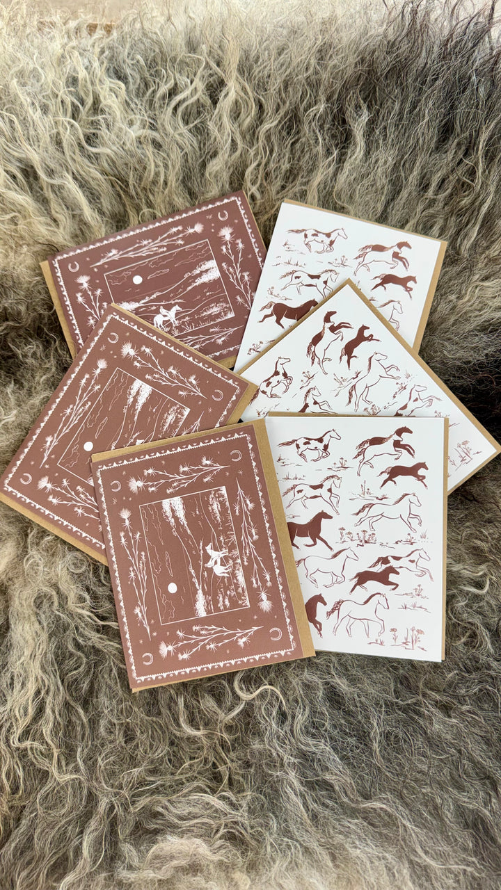 Pastures Elana Gabrielle Greeting Card