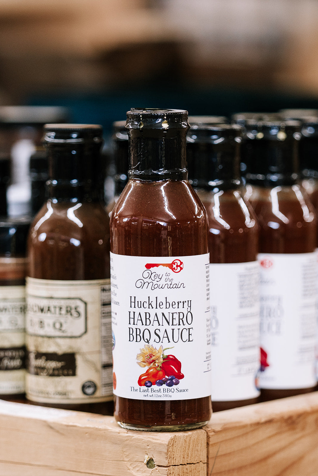 Key To The Mountain - Huckleberry Habanero BBQ Sauce