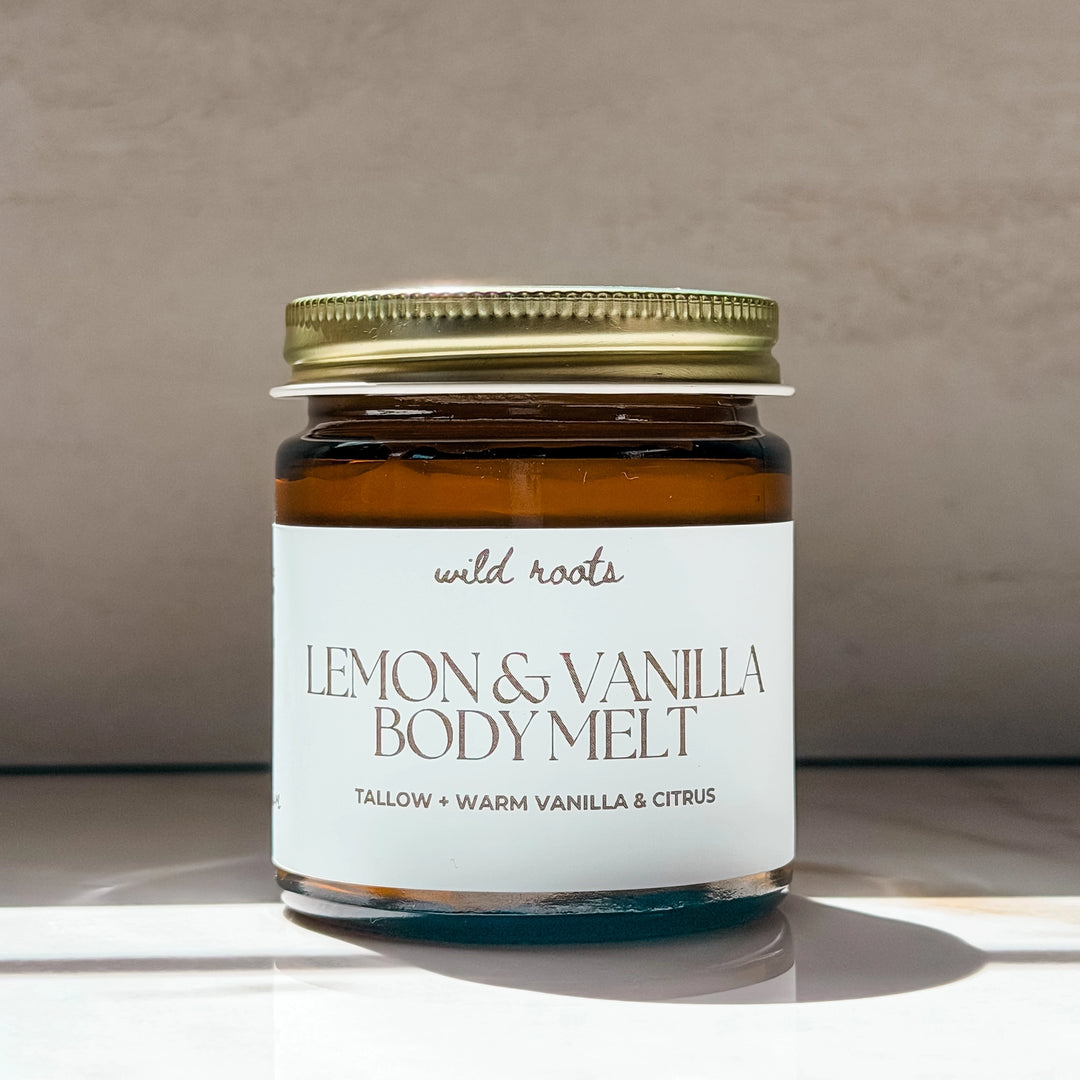 Wild Roots Lemon & Vanilla Whipped Tallow
