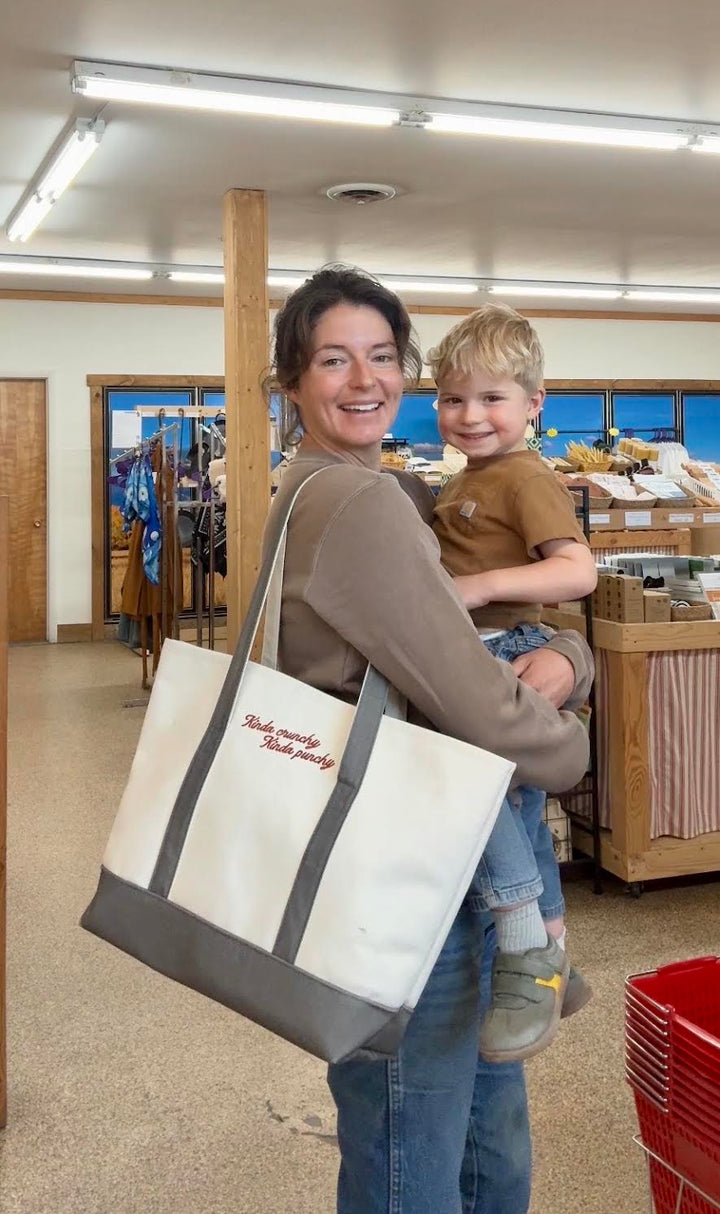 Little Creek Farmers Market Canvas Tote Bag
