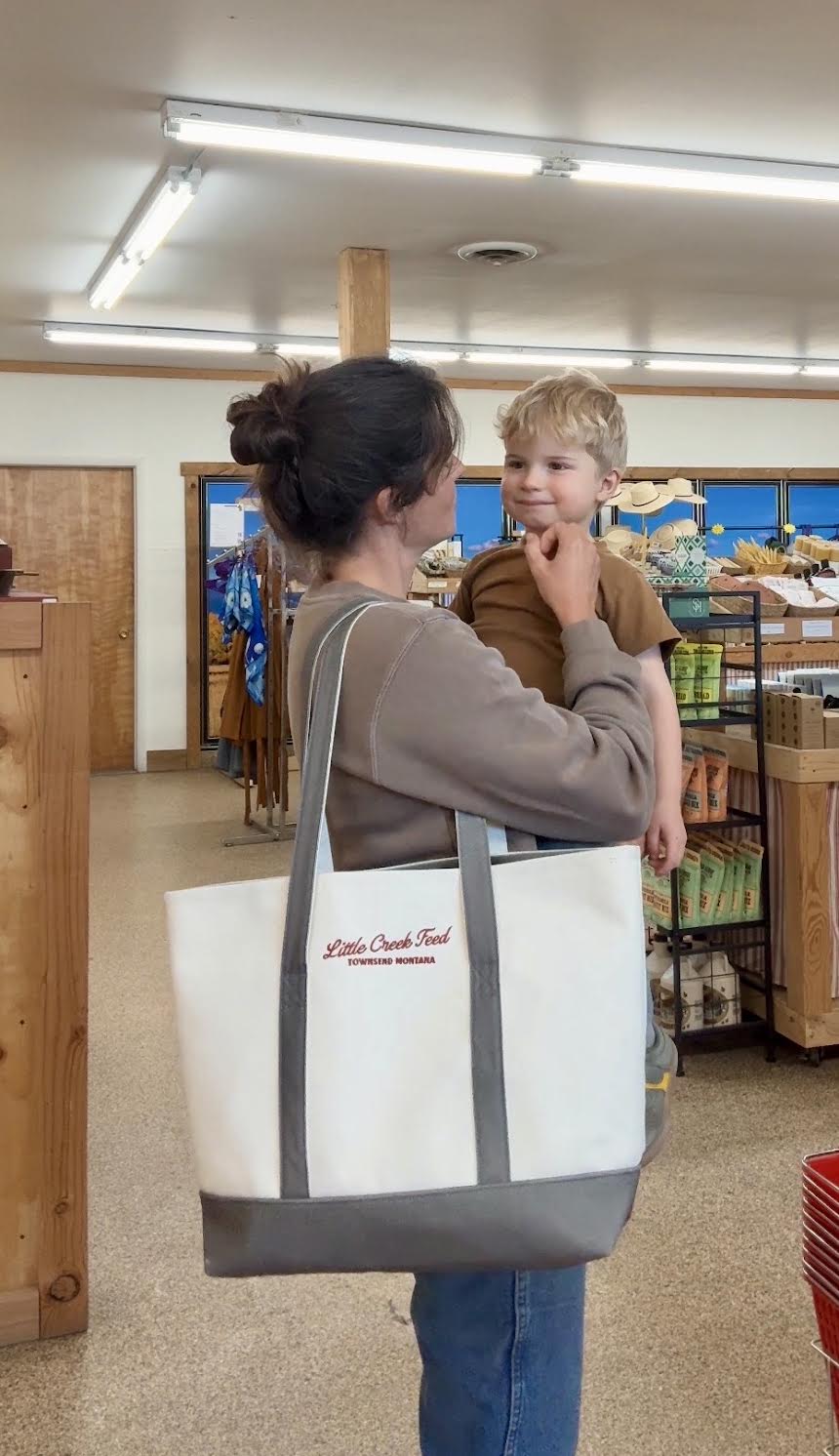 Little Creek Farmers Market Canvas Tote Bag