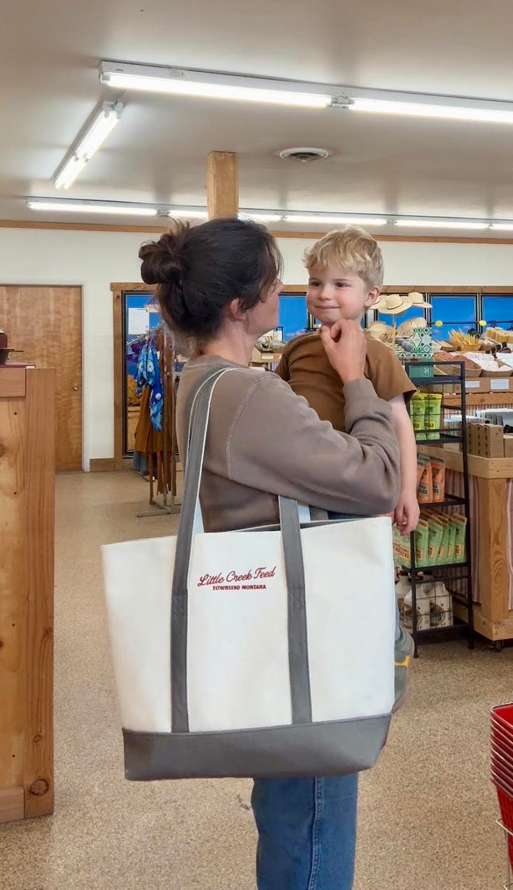 Little Creek Farmers Market Canvas Tote Bag