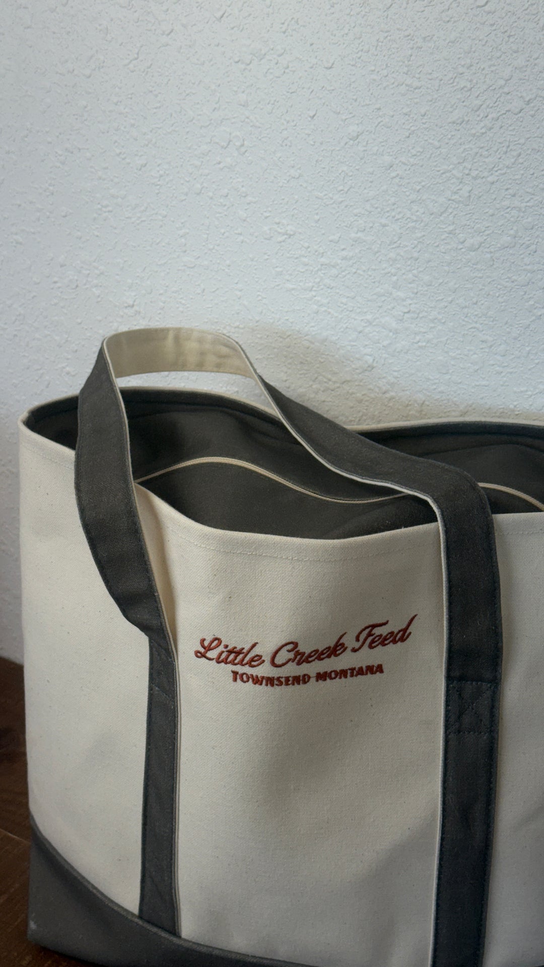 Little Creek Farmers Market Canvas Tote Bag