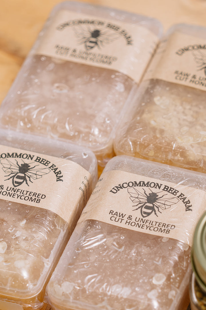Uncommon Bee Farm Raw Honeycomb & Pollen