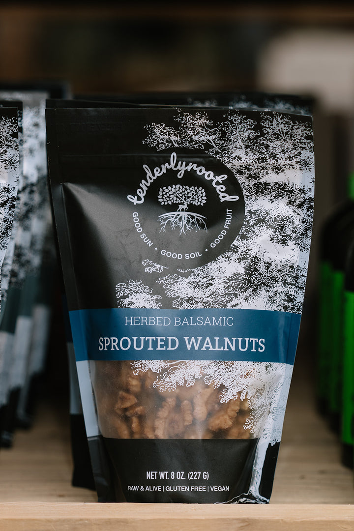 Tenderly Rooted Walnuts