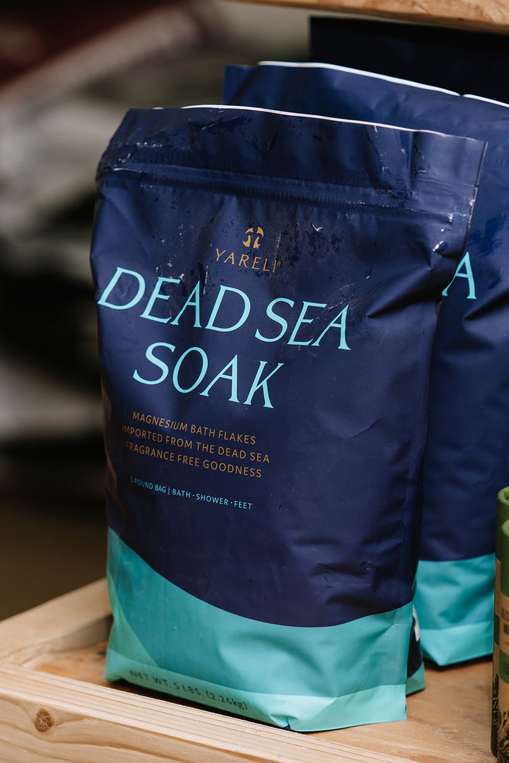 Dead Sea Salt Soak 5 lbs