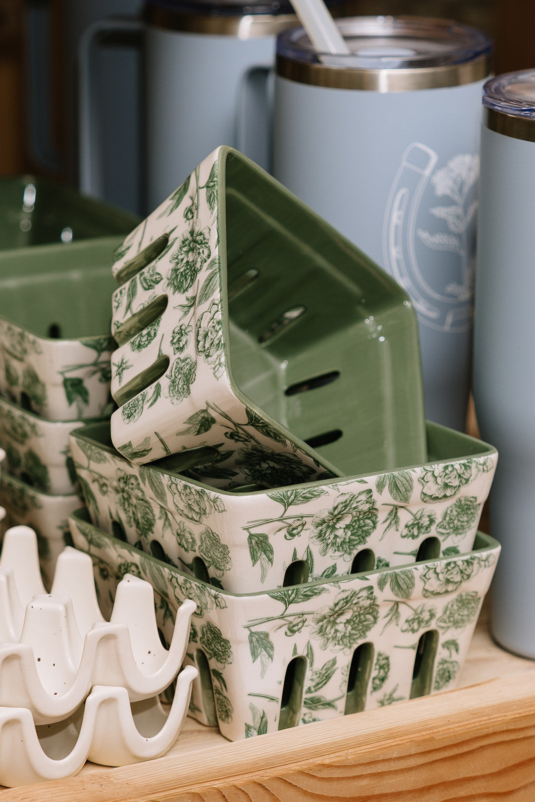 Ceramic Berry Basket