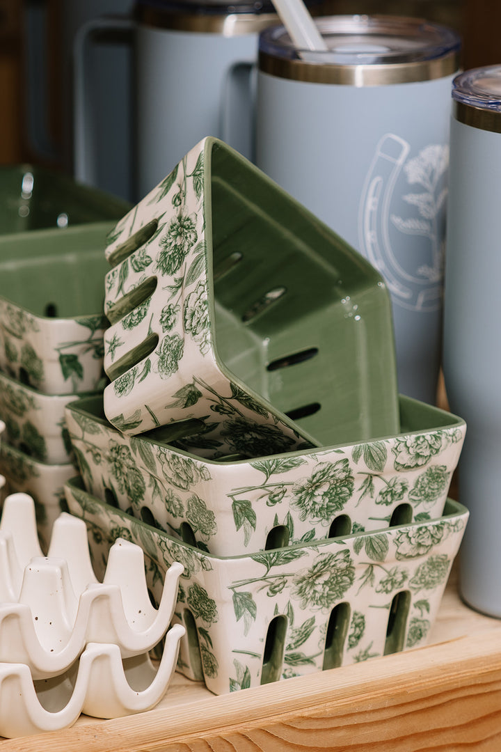 Ceramic Berry Basket