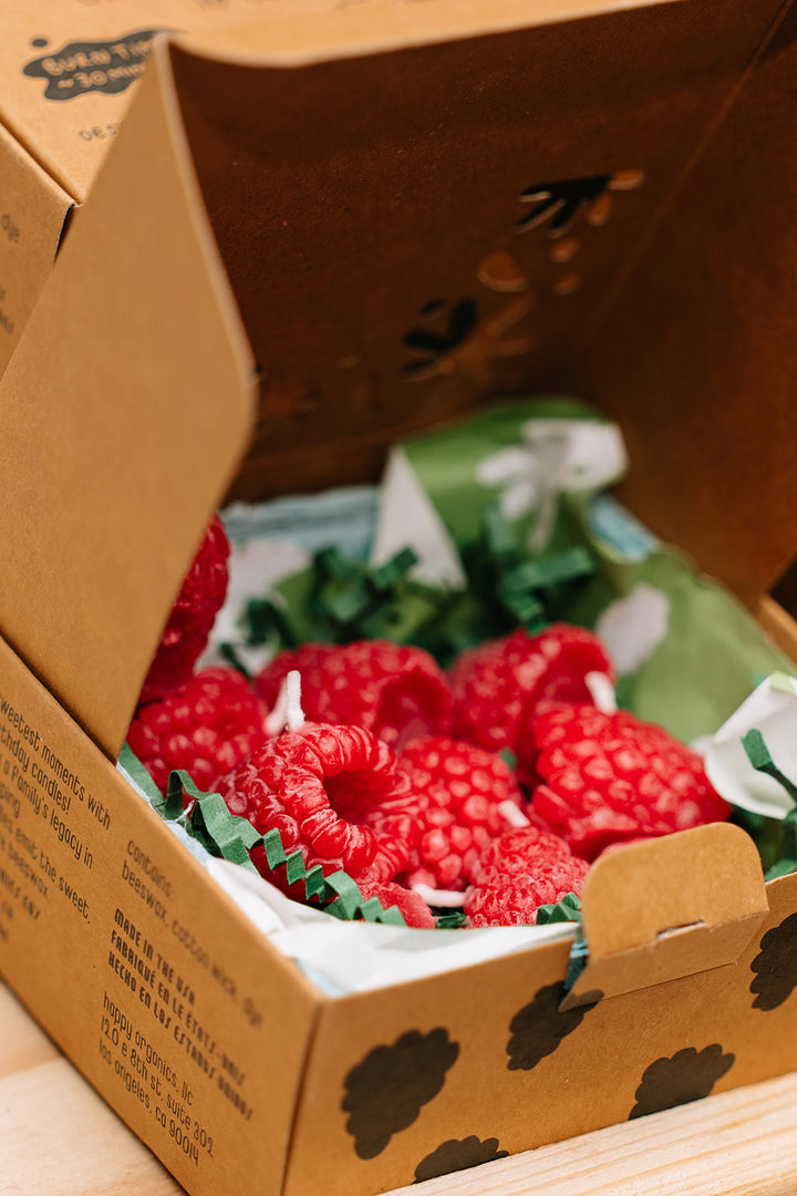 Happy Organics- Fruit Shaped Candles