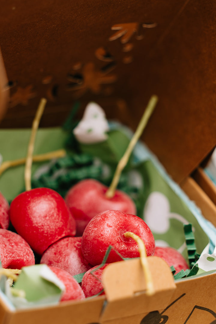 Happy Organics- Fruit Shaped Candles