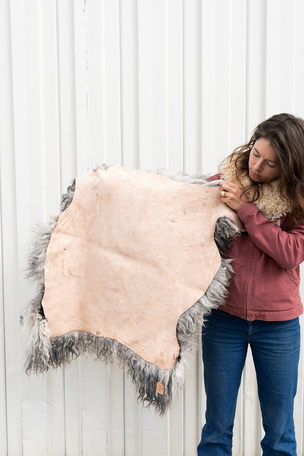 TEMPEST - Icelandic Sheepskin "BB" - Grey/Black