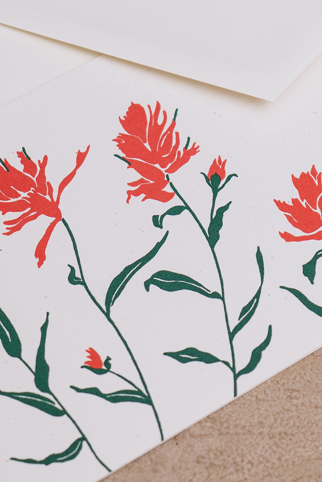 Block Print Cards & Bandanas