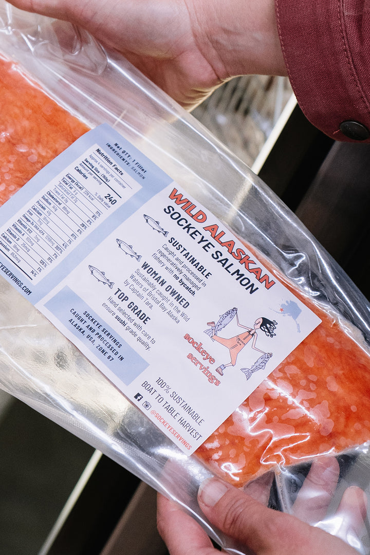 Wild Caught Sockeye Salmon