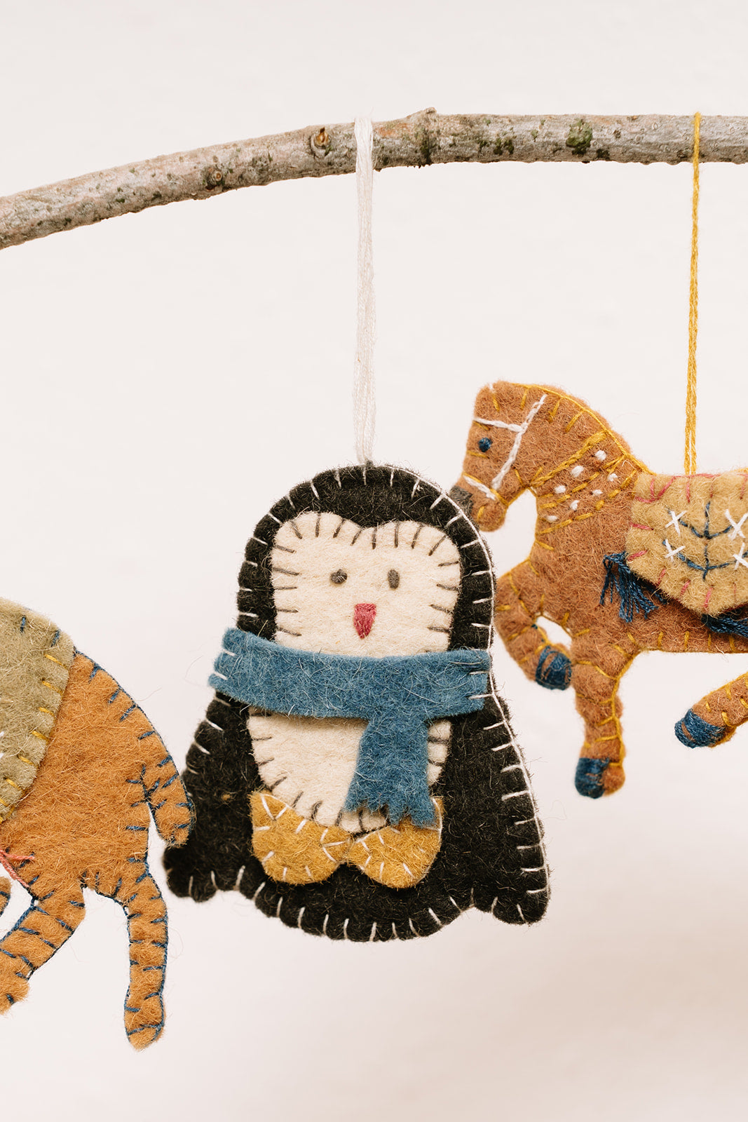 Felted Wool Ornaments (2D)