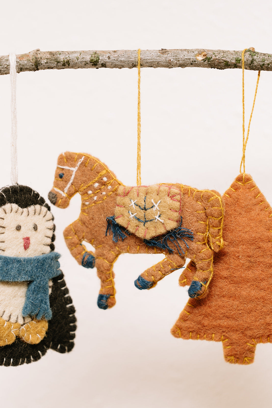 Felted Wool Ornaments (2D)