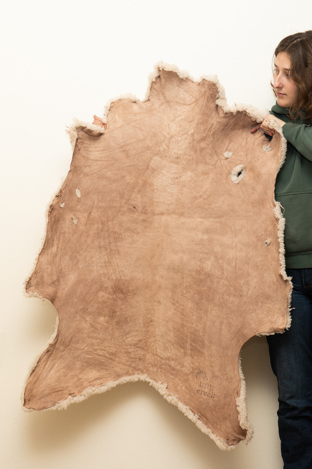 GLACIER -  Suffolk Sheepskin "Z3" - White