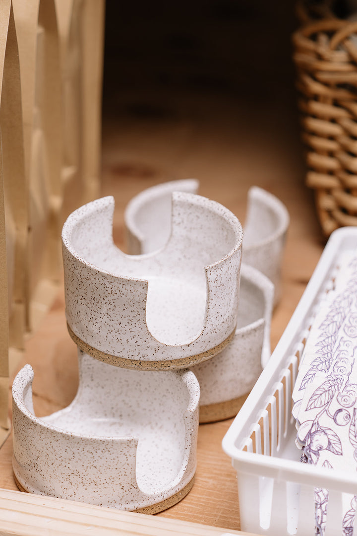 Speckled Ceramic Sponge Holder