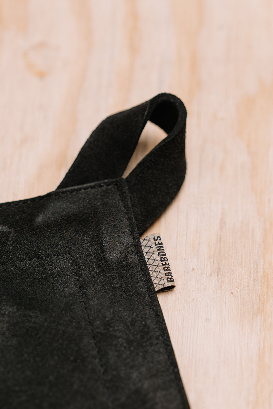 Hot Pad- Suede Black Leather