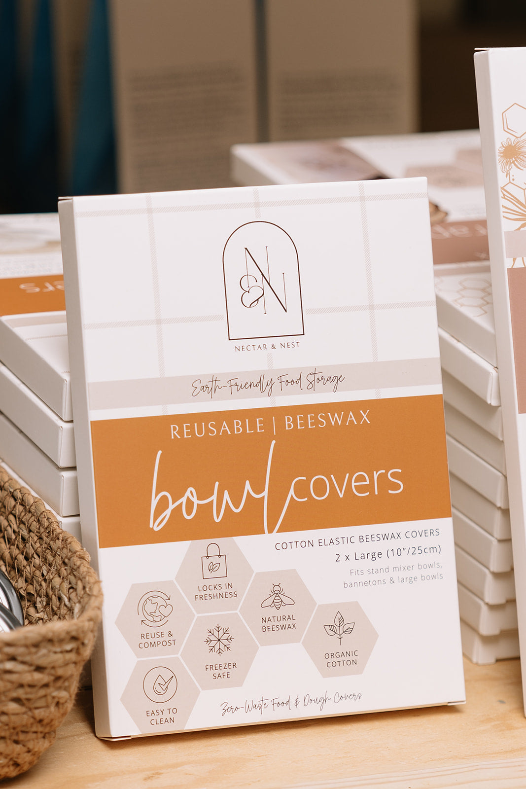 Reusable Beeswax Bread Accessories