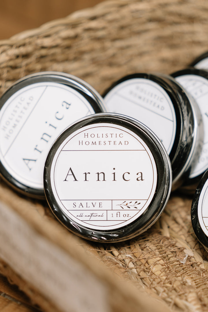 Holistic Homestead Sleep + Arnica Salves