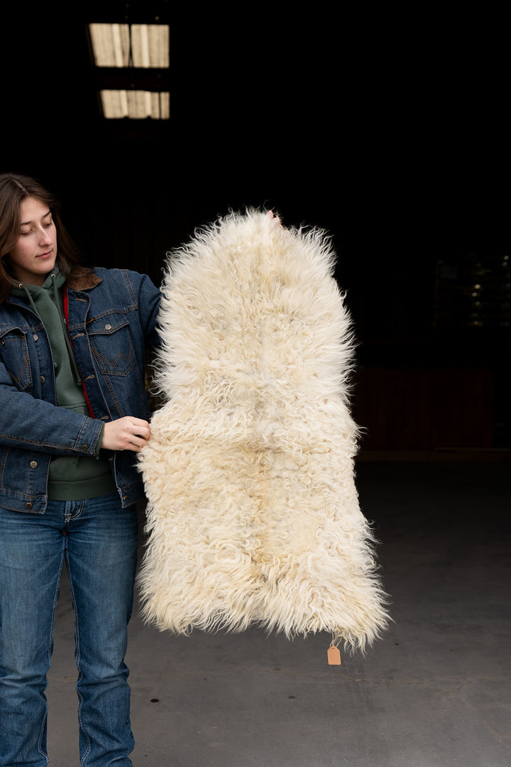 FROST - Icelandic Sheepskin "AA" - White