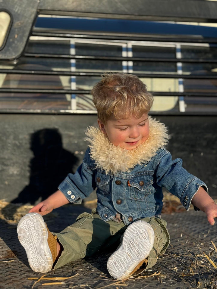 The Cutwind Collar (Sheepskin Wool Neck Wrap/Cowl)