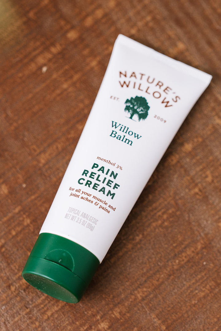 Nature's Willow - Natural Pain Relief Cream & Patches
