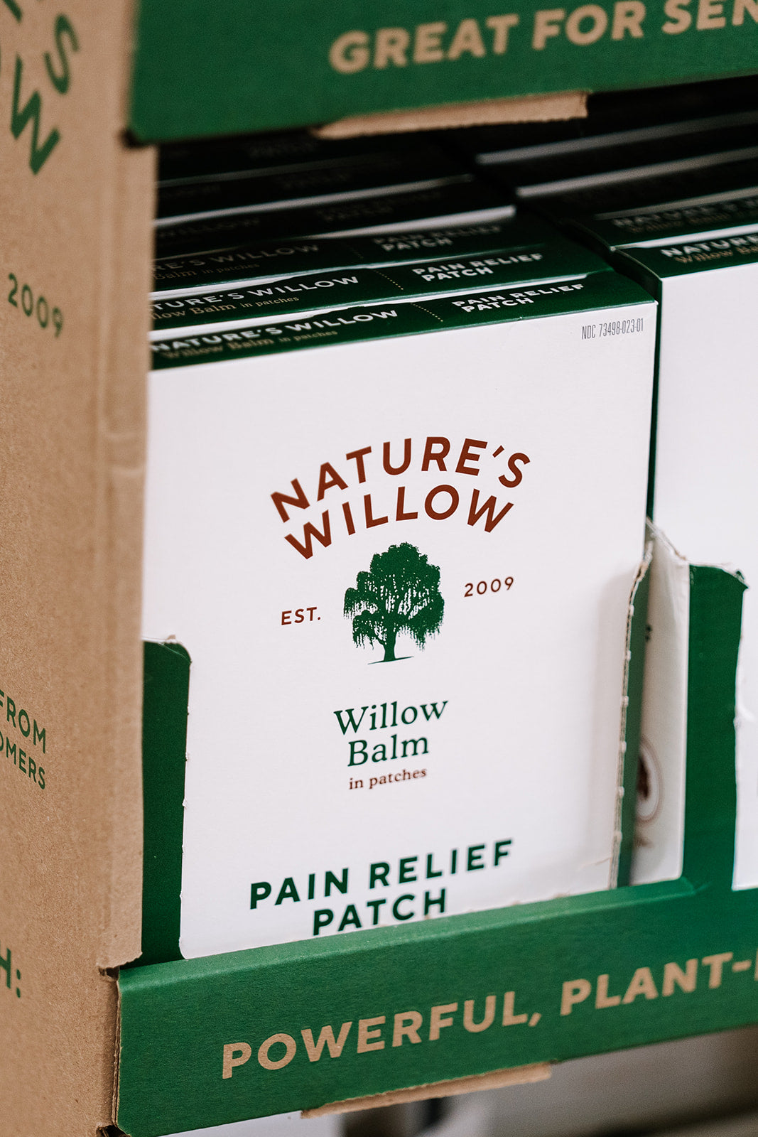 Nature's Willow - Natural Pain Relief Cream & Patches