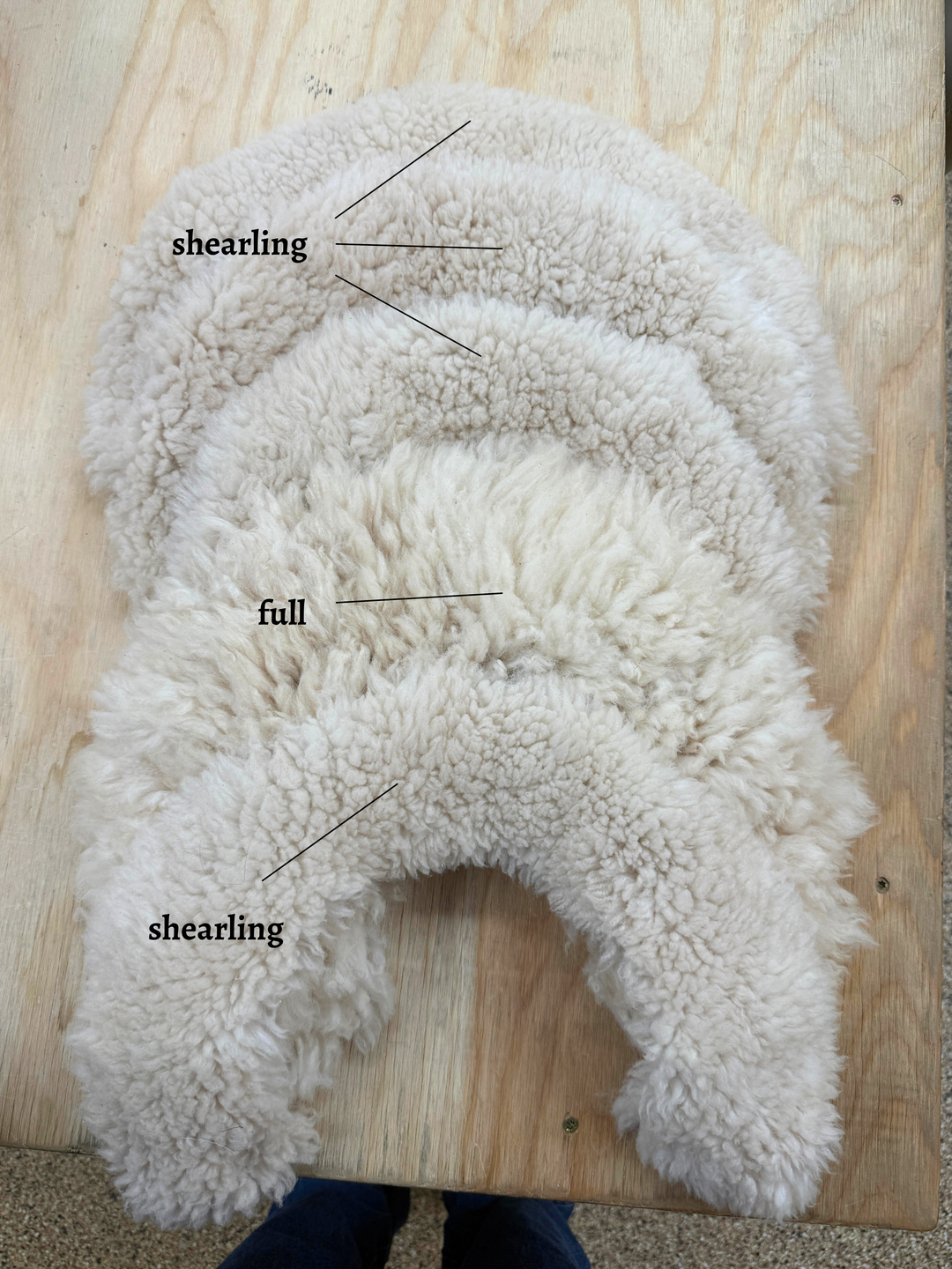 The Cutwind Collar (Sheepskin Wool Neck Wrap/Cowl)
